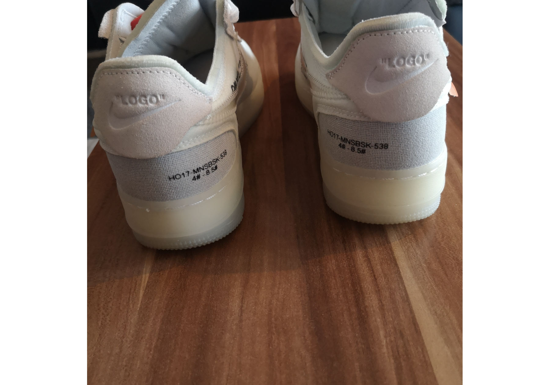 Nike x Off White Air Force 1 Low Virgil Abloh 'The 10 Ten' photo 4