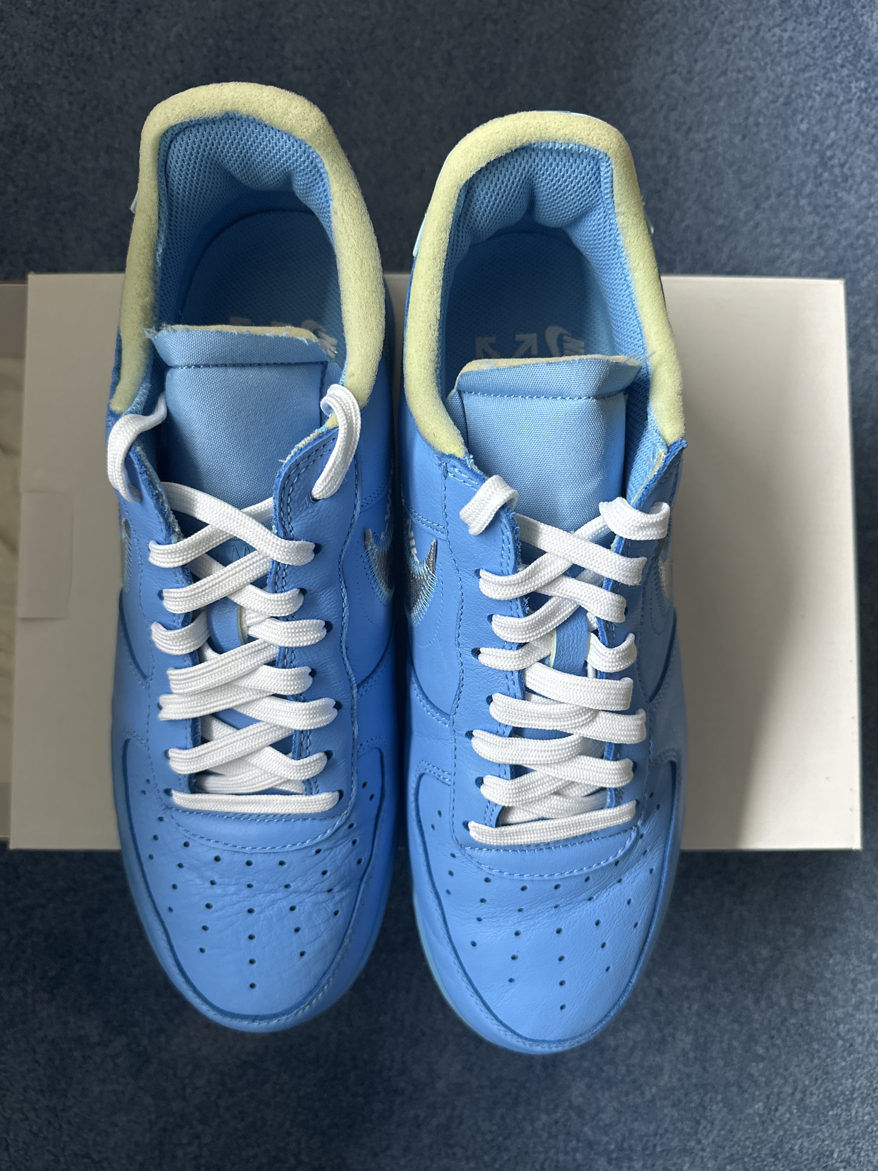 Nike x Off-White Air Force 1 Low MCA University Blue (2019) photo 3