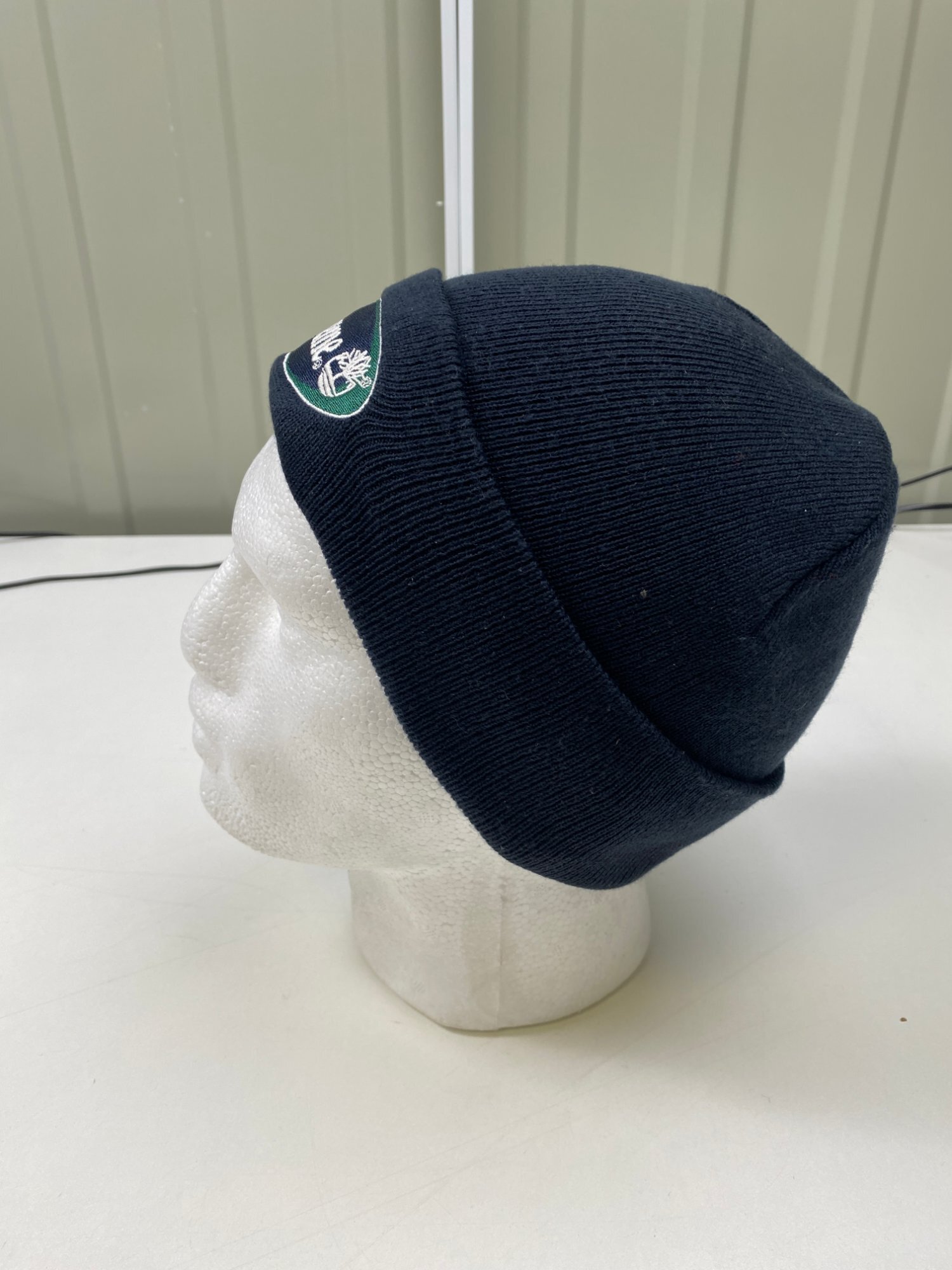 Supreme New Era Box Logo Beanie Navy (FW18) photo 3