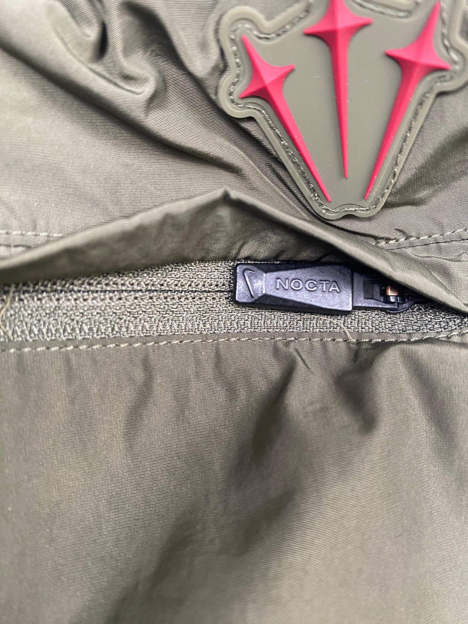 Nike x NOCTA Cardinal Nylon Short Olive Green photo 7