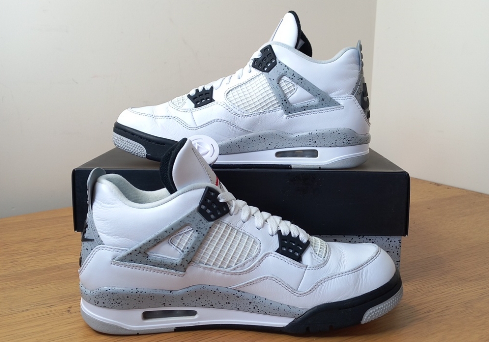 Air Jordan 4 Retro White Cement (2016) photo 2