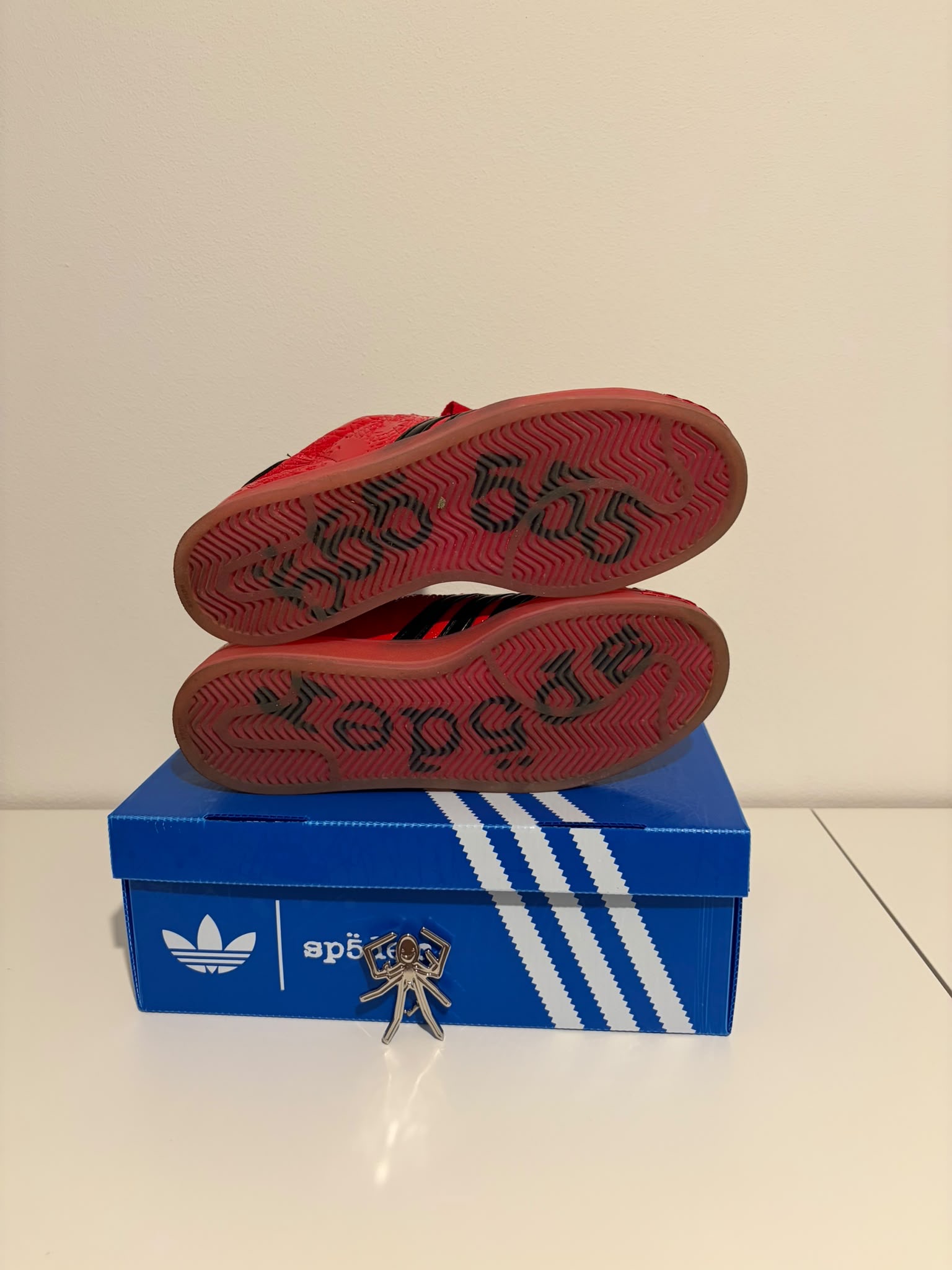 adidas x Sp5der Superstar 'Red Black' (2026) photo 1
