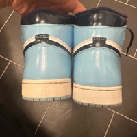 Air Jordan WMNS 1 High OG 'Blue Chill' (Patent UNC) (2019) photo 4