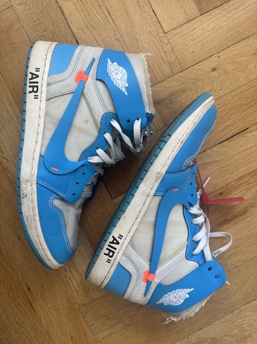 Air Jordan x Off White 1 'Powder Blue' (UNC) (2018)