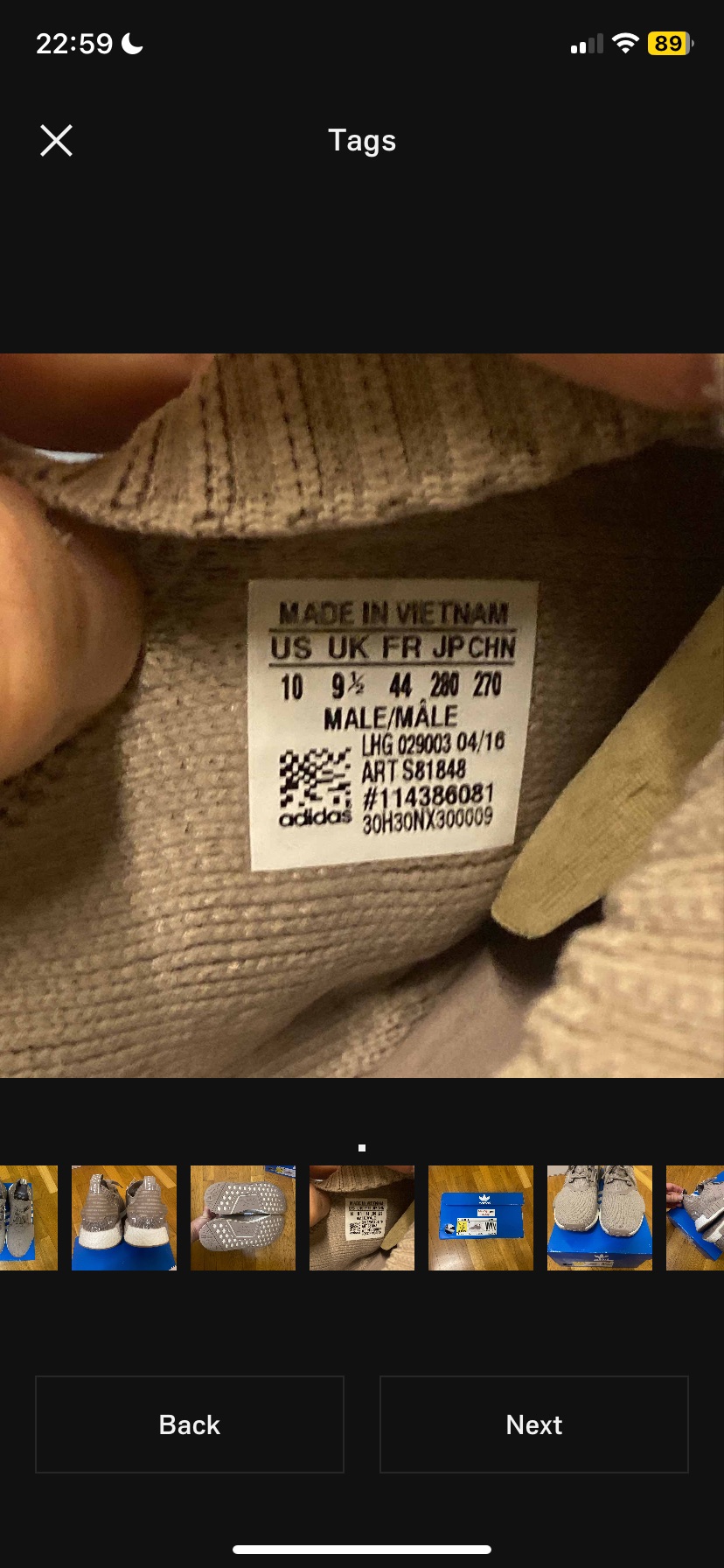 Adidas NMD R1 French Beige photo 6