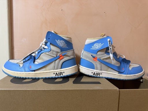 Air Jordan x Off White 1 'Powder Blue' (UNC) (2018)