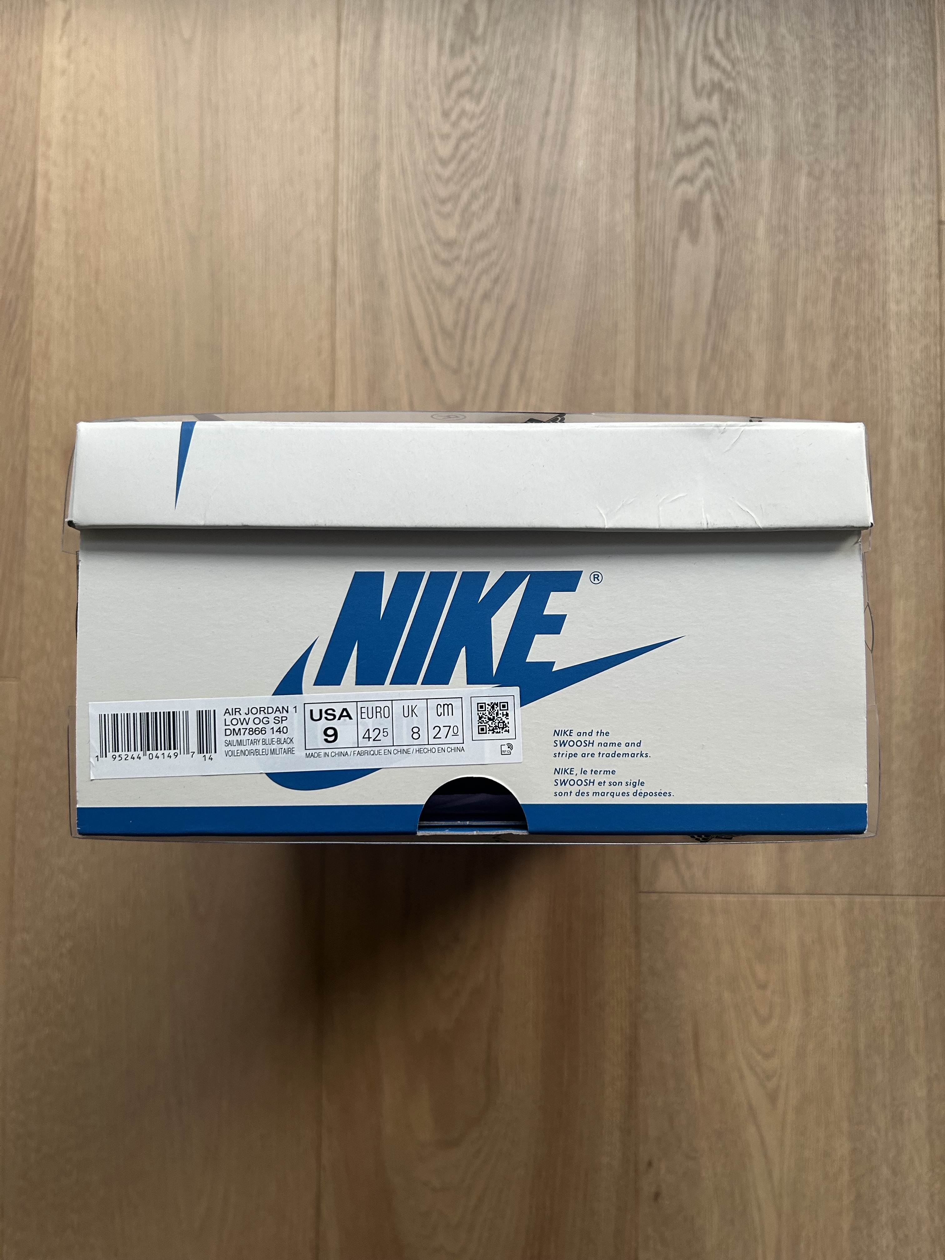 Air Jordan x Fragment x Travis Scott 1 Low 'Design' (2021) photo 7