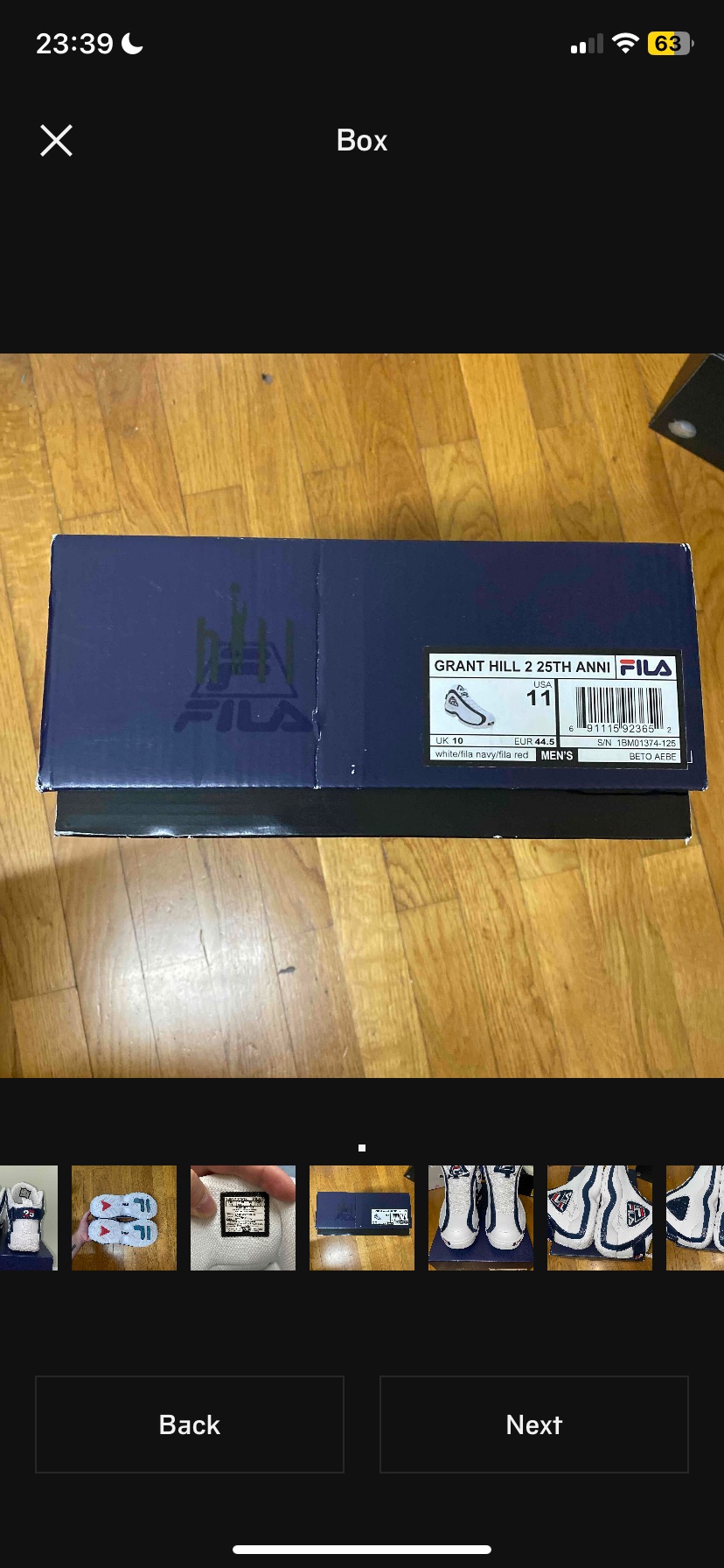 Fila Grant Hill 2 '25th Anniversary White' (2021) photo 7