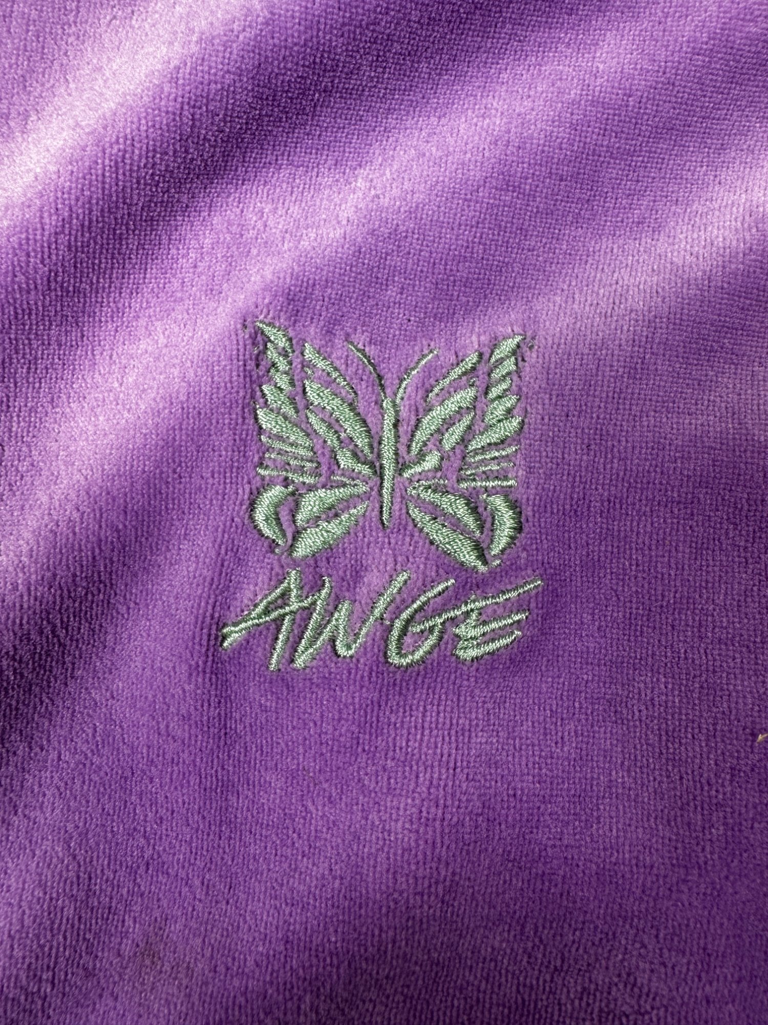 Needles x AWGE Velour Track Jacket photo 4