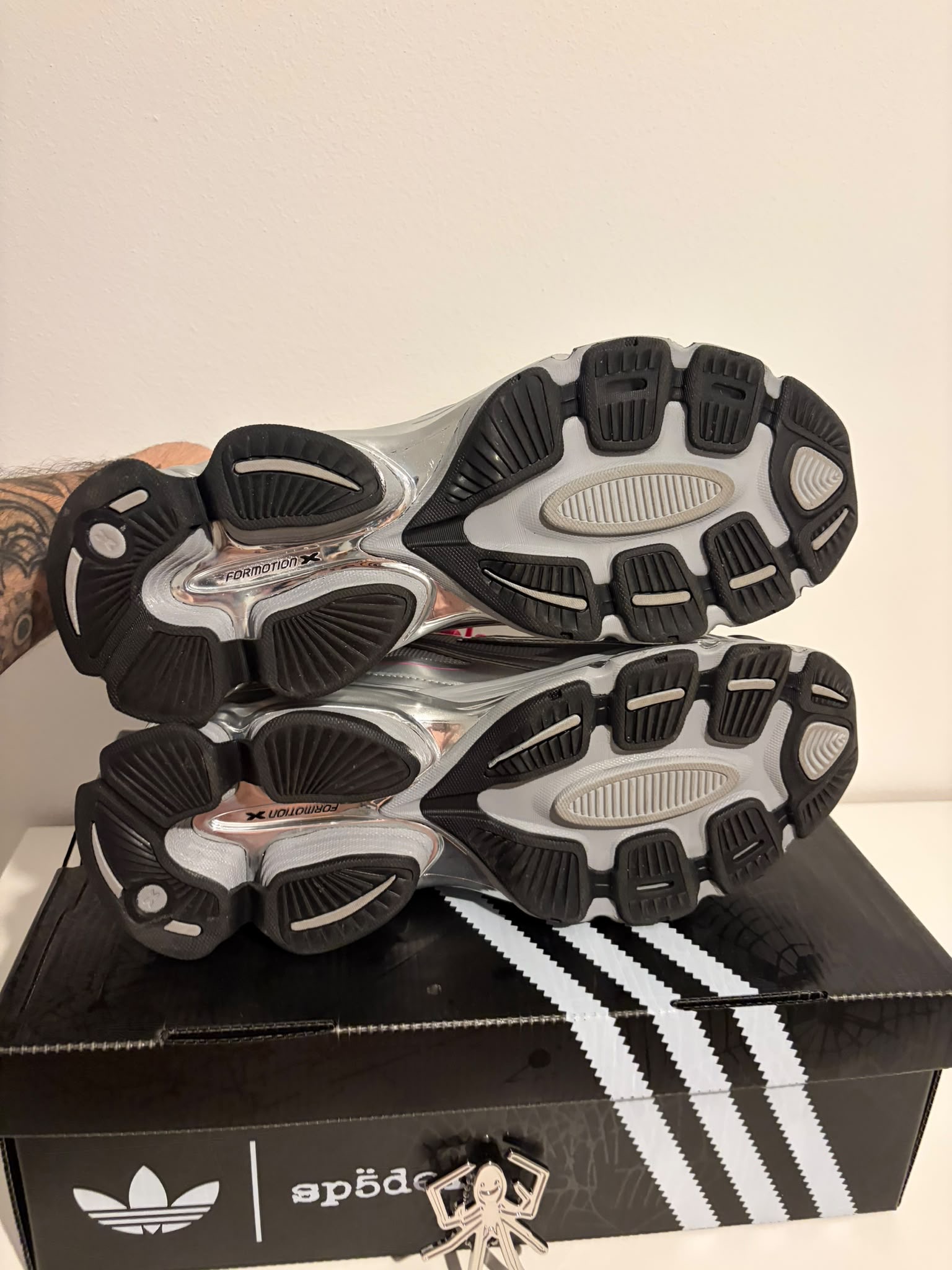 adidas x Sp5der F50 Formotion 'Silver Metallic' (2026) photo 5