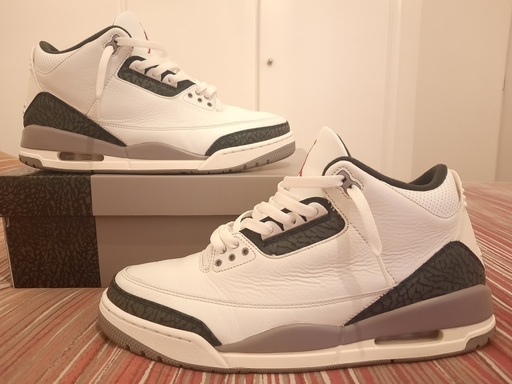 Air Jordan 3 'Cement Grey' (2024)