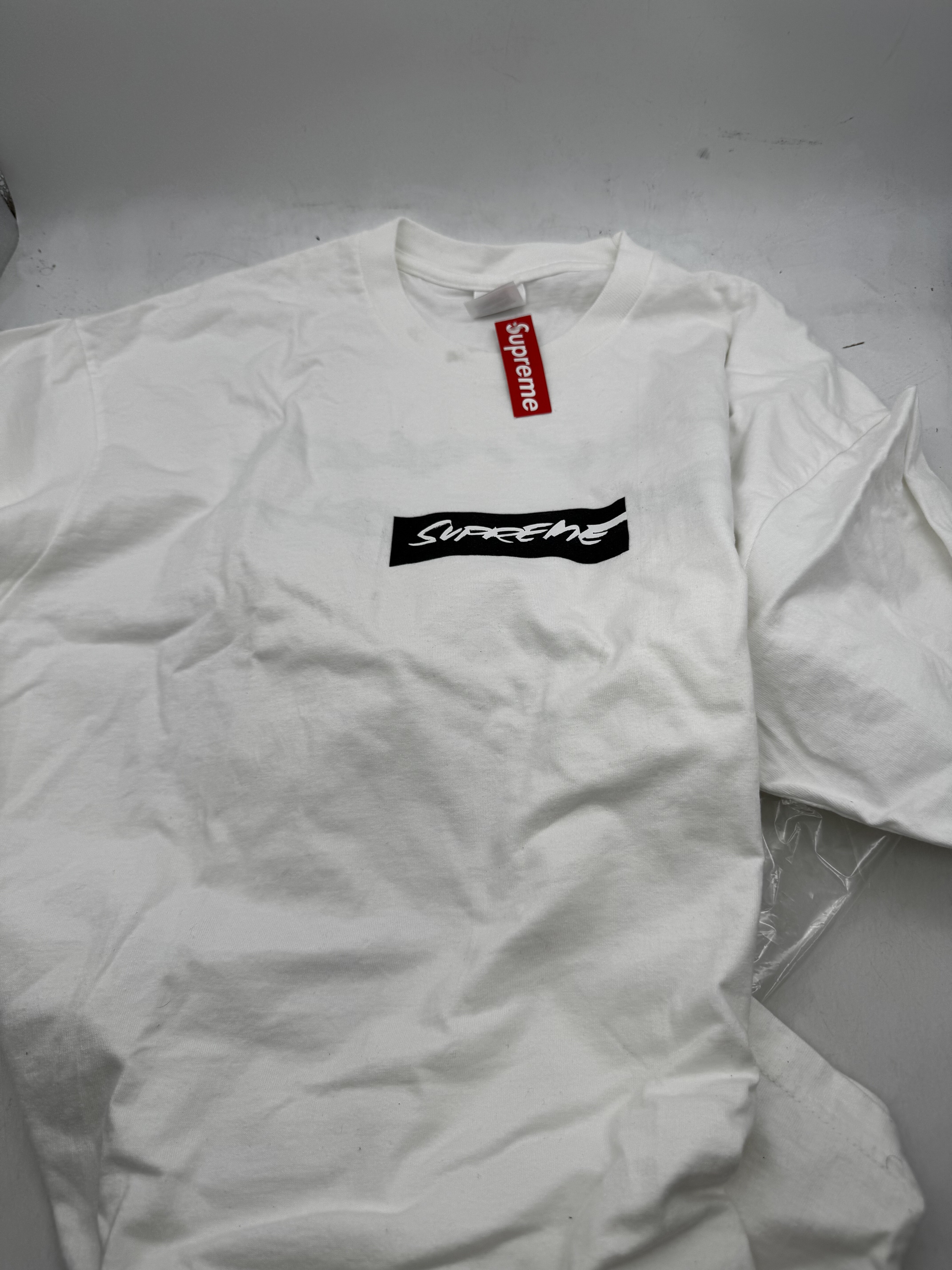Supreme Futura Box Logo Tee White (SS24) photo 1