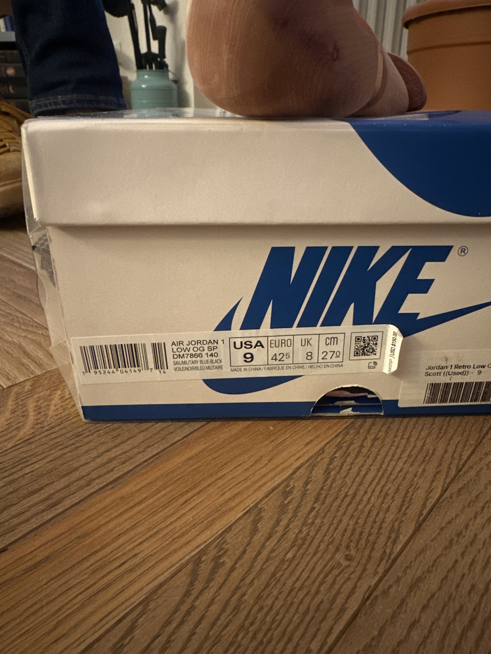 Air Jordan x Fragment x Travis Scott 1 Low 'Design' (2021) photo 7