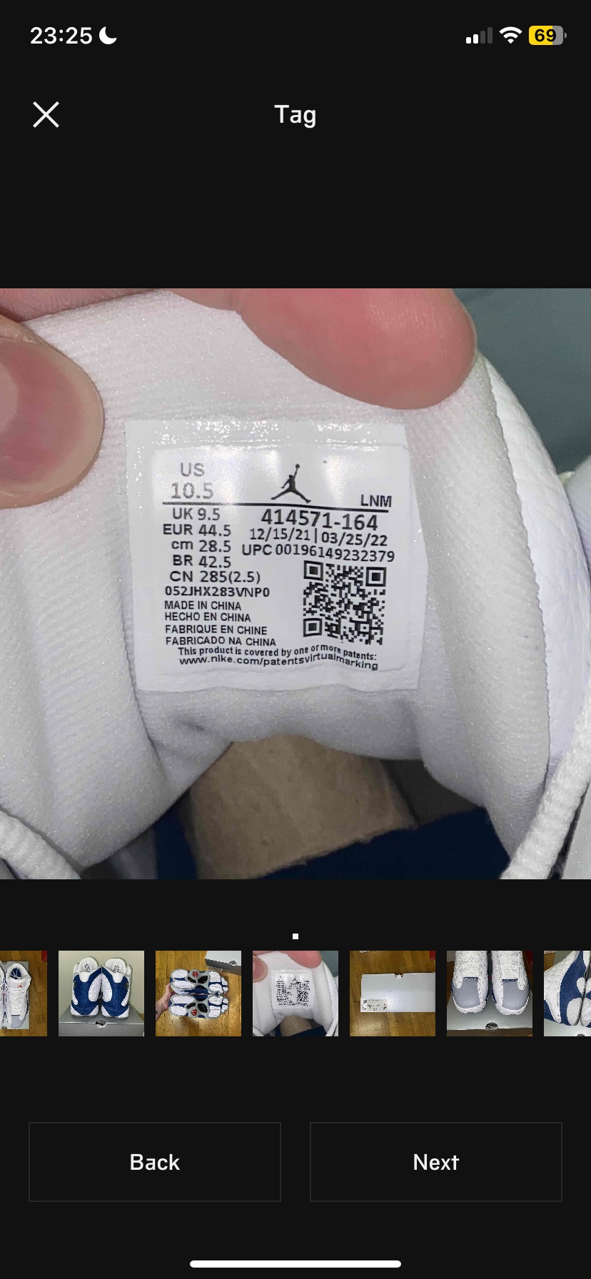 Air Jordan 13 French Blue (2022) photo 6