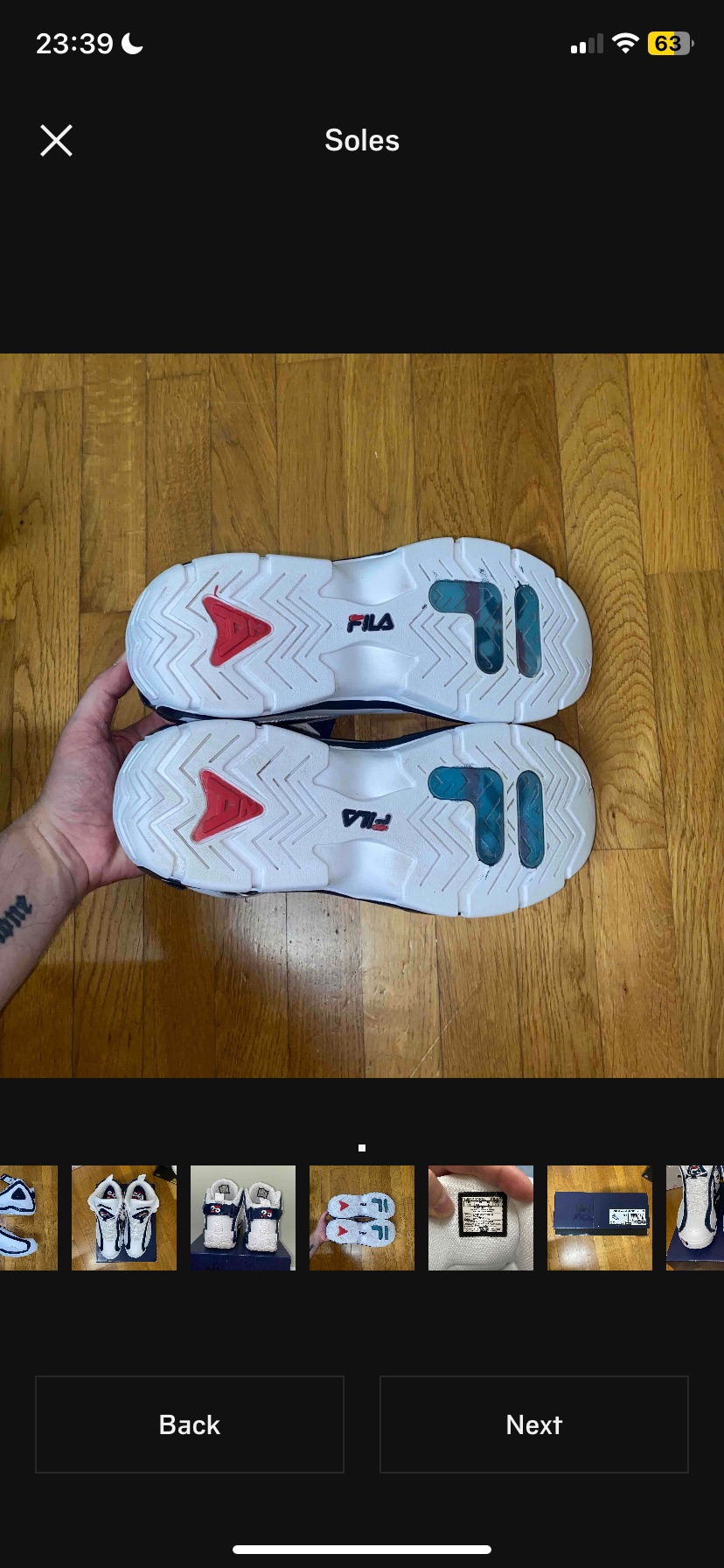Fila Grant Hill 2 '25th Anniversary White' (2021) photo 5