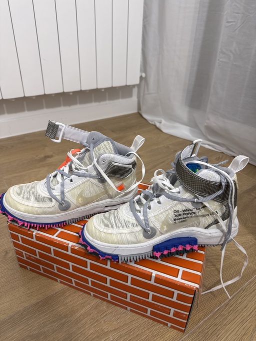 Nike Air Force 1 x Off-White Mid 'White' (2022)