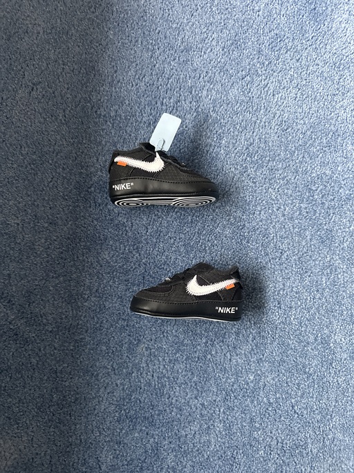 Nike x Off White Air Force 1 Low Black (Toddler) (2018)