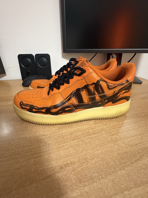 Nike Air Force 1 Low 'Orange Skeleton' (2020)