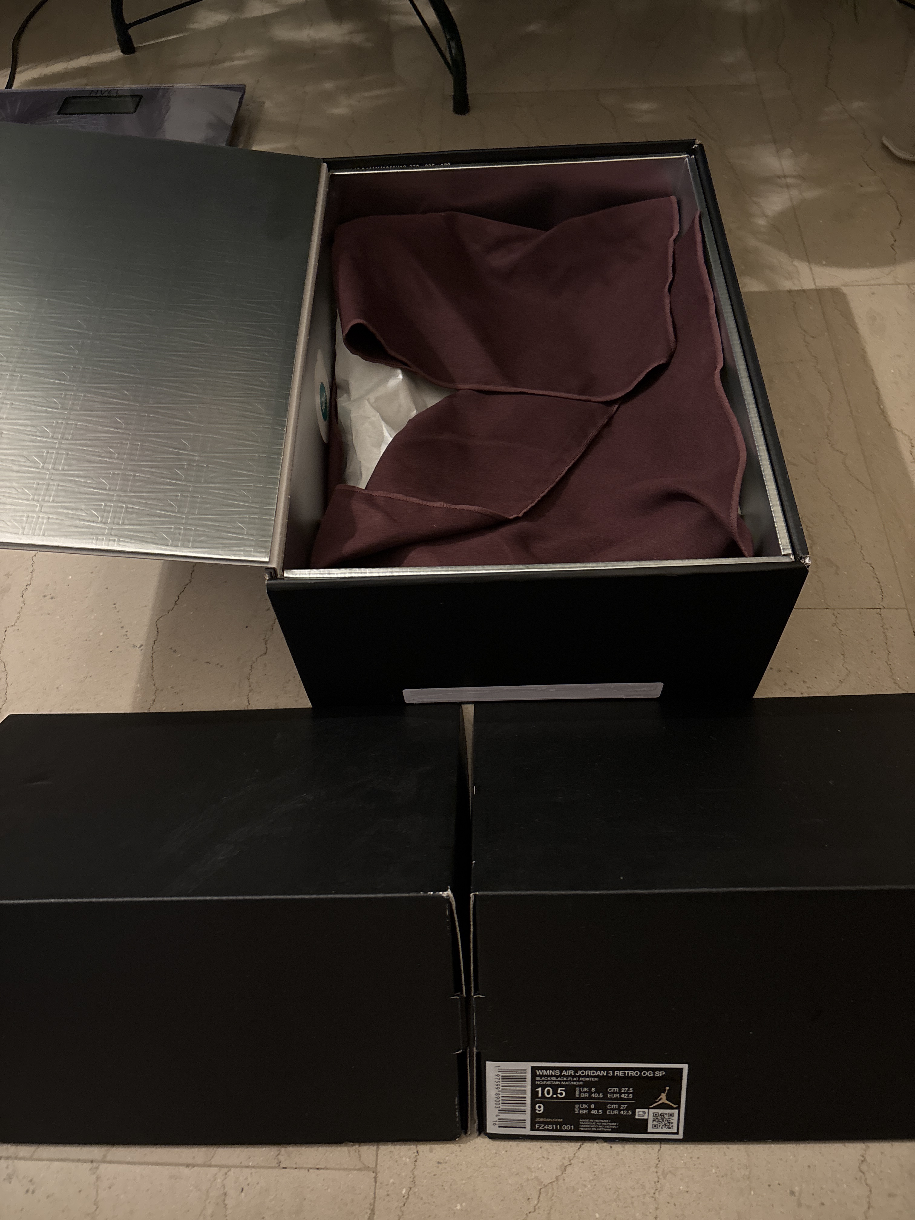 Air Jordan x A Ma Maniére 3 OG SP WMNS 'Black' (2024) photo 7
