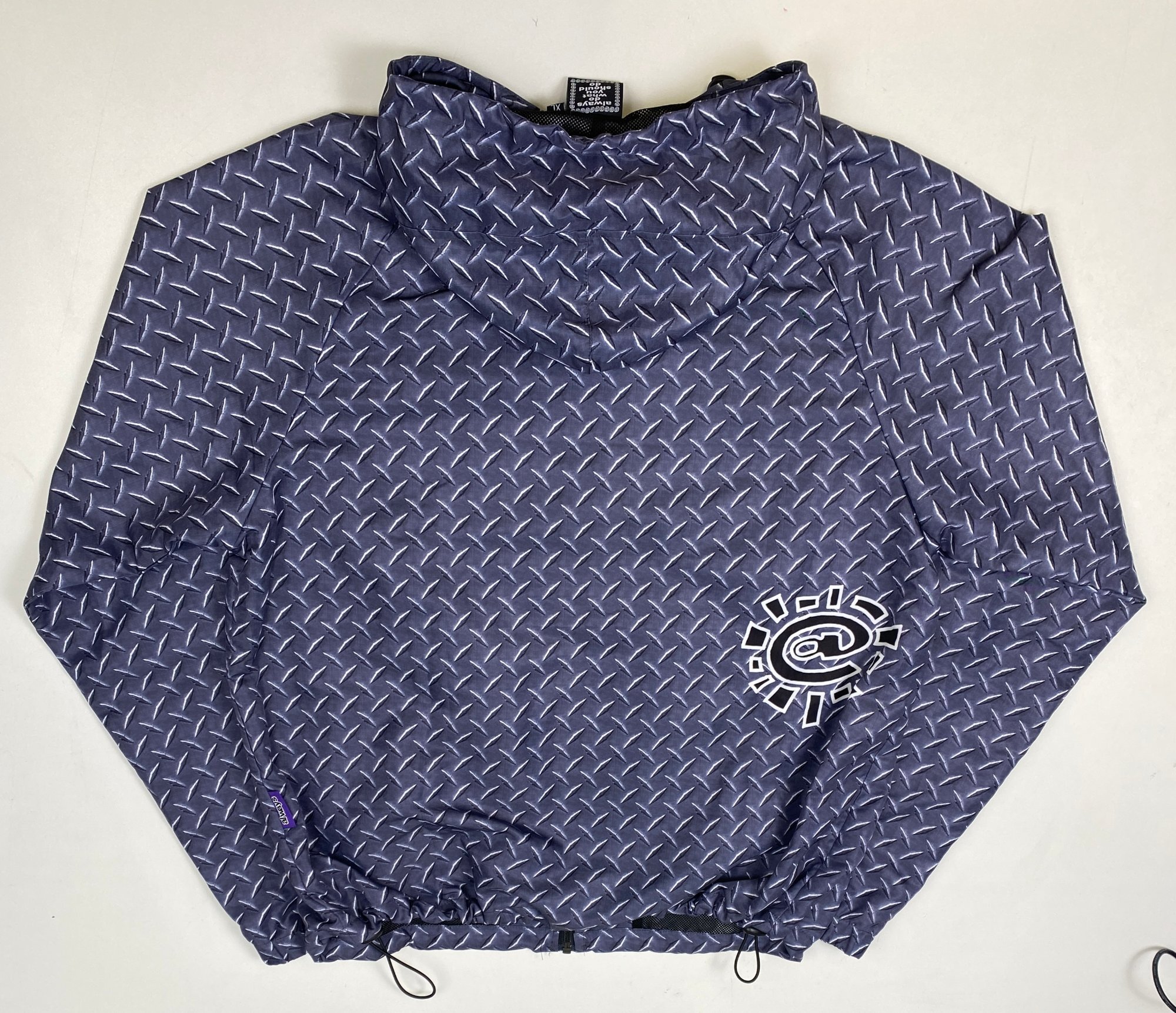 Always Do What You Should Do Diamond Plate Track Jacket photo 2