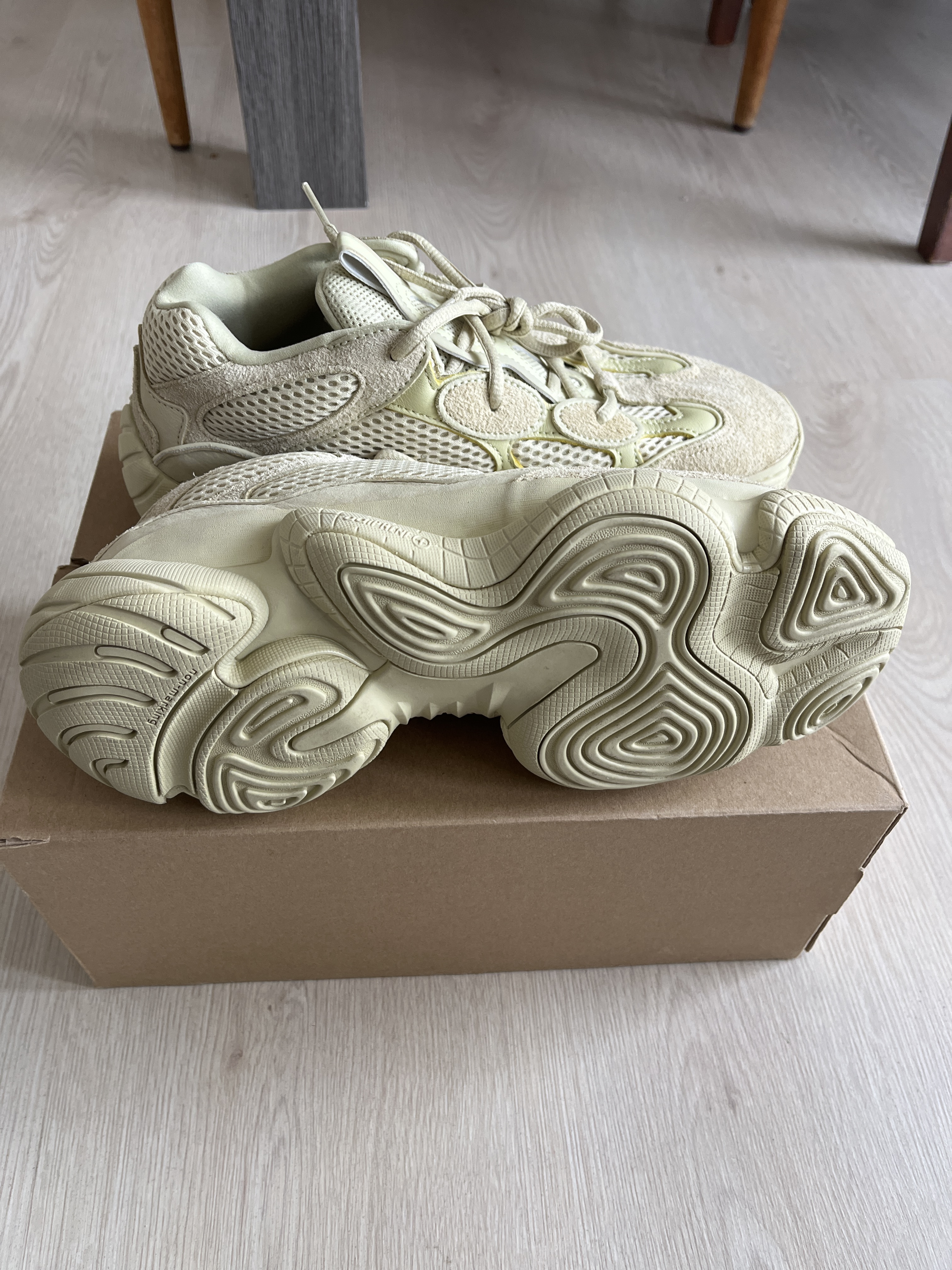 Yeezy 500 'Super Moon Yellow' (2018) photo 10