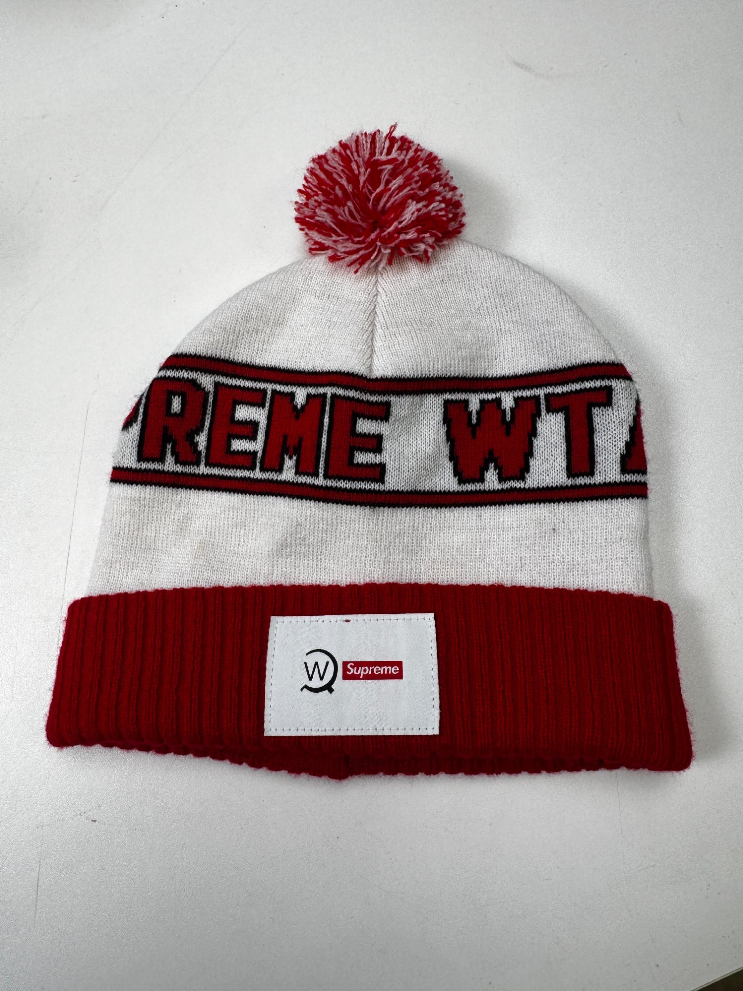 Supreme x WTAPS beanie photo 1