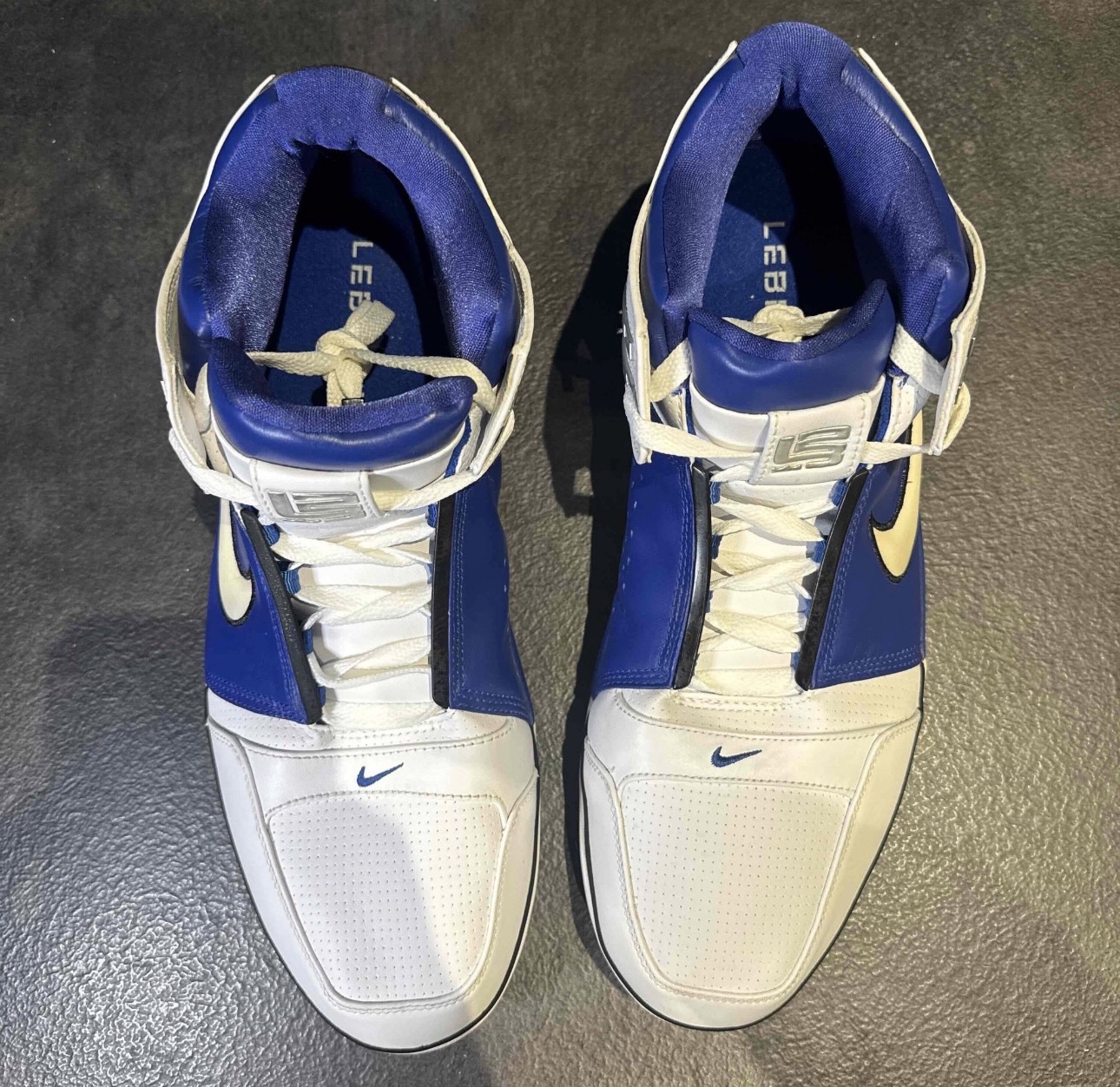Nike LeBron 1 Air Zoom Generation Low White Varsity Royal photo 3