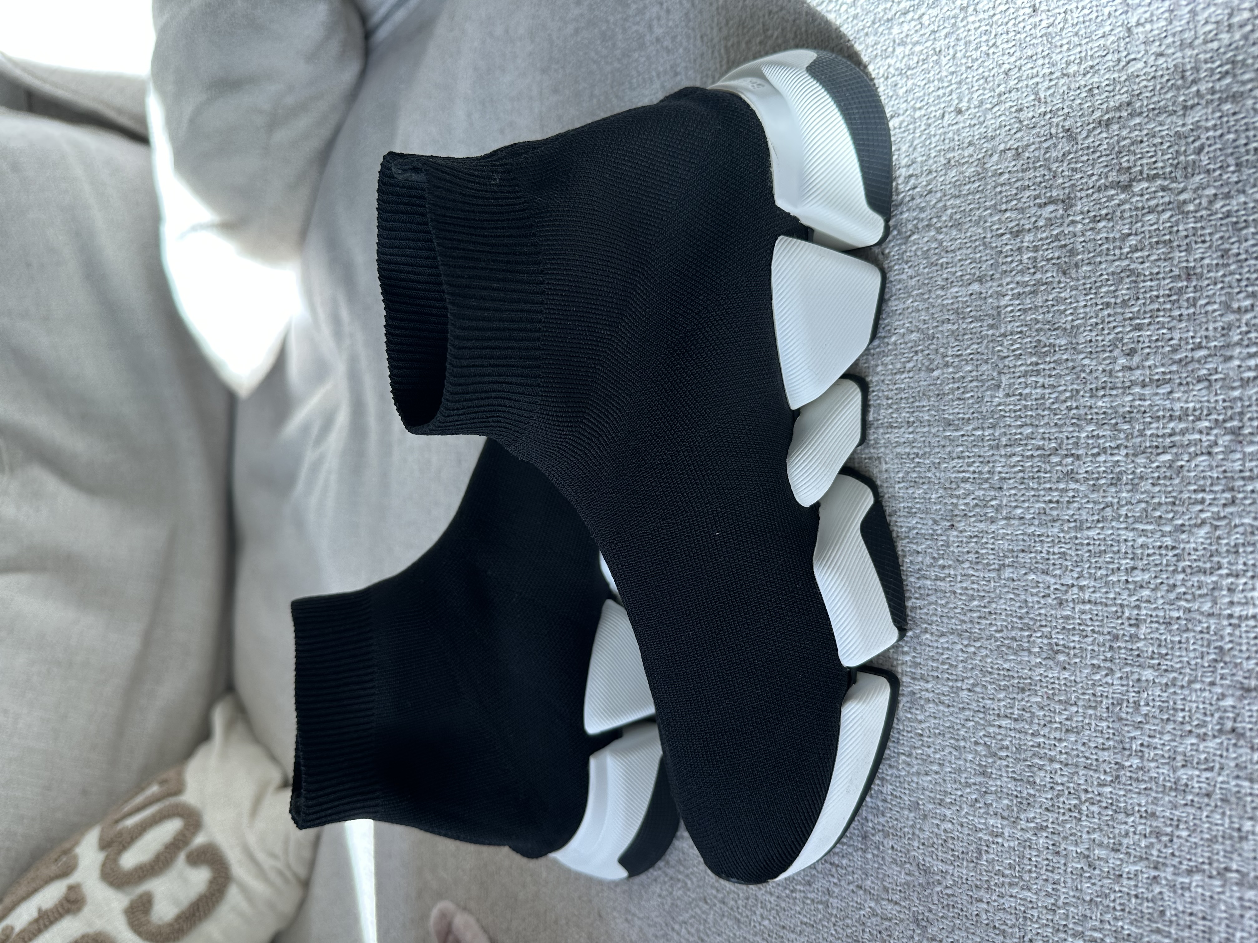 Balenciaga Speed 2 'Black White' photo 2