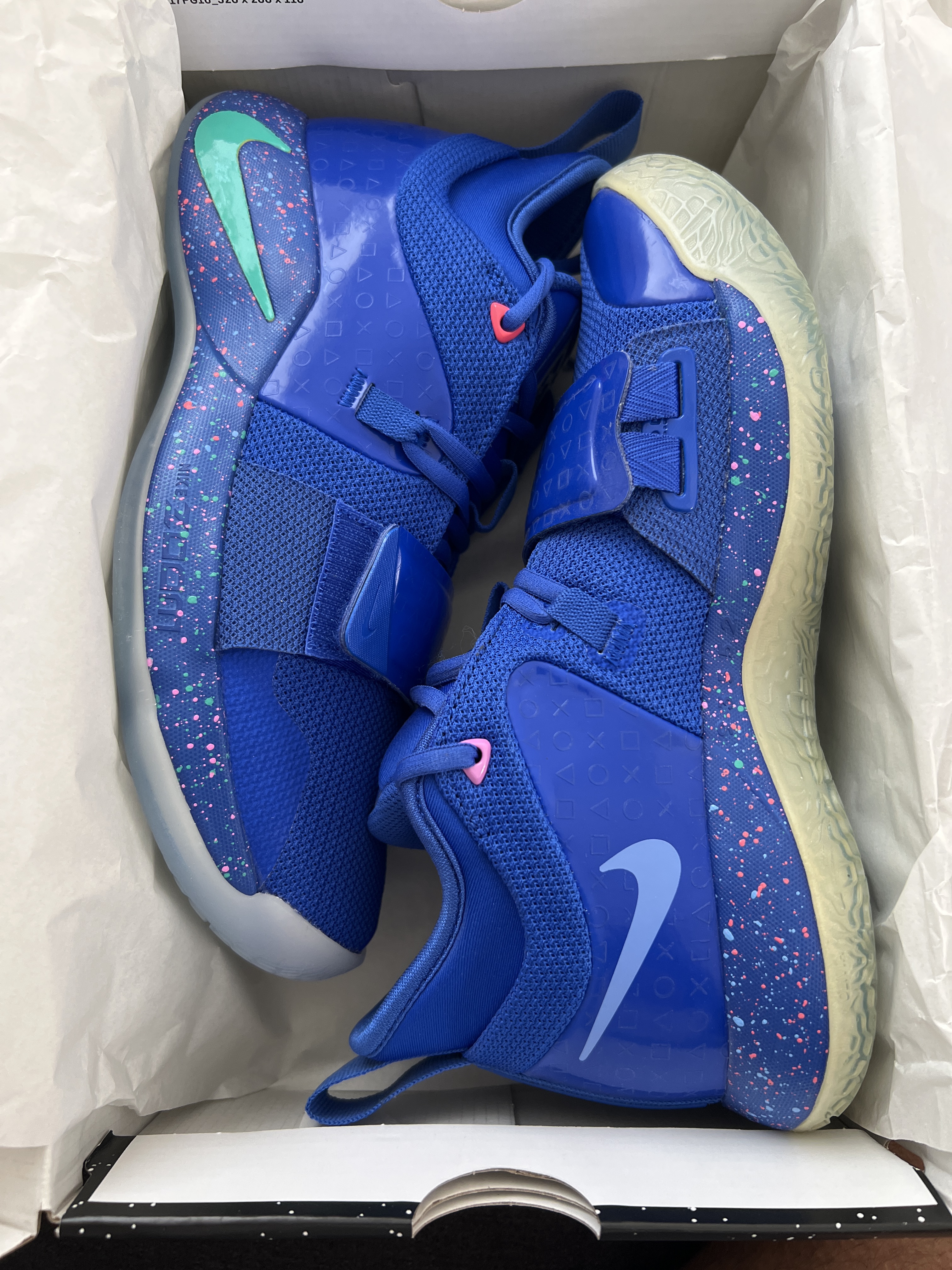 Nike x PlayStation PG 2.5 Blue (2018) photo 2