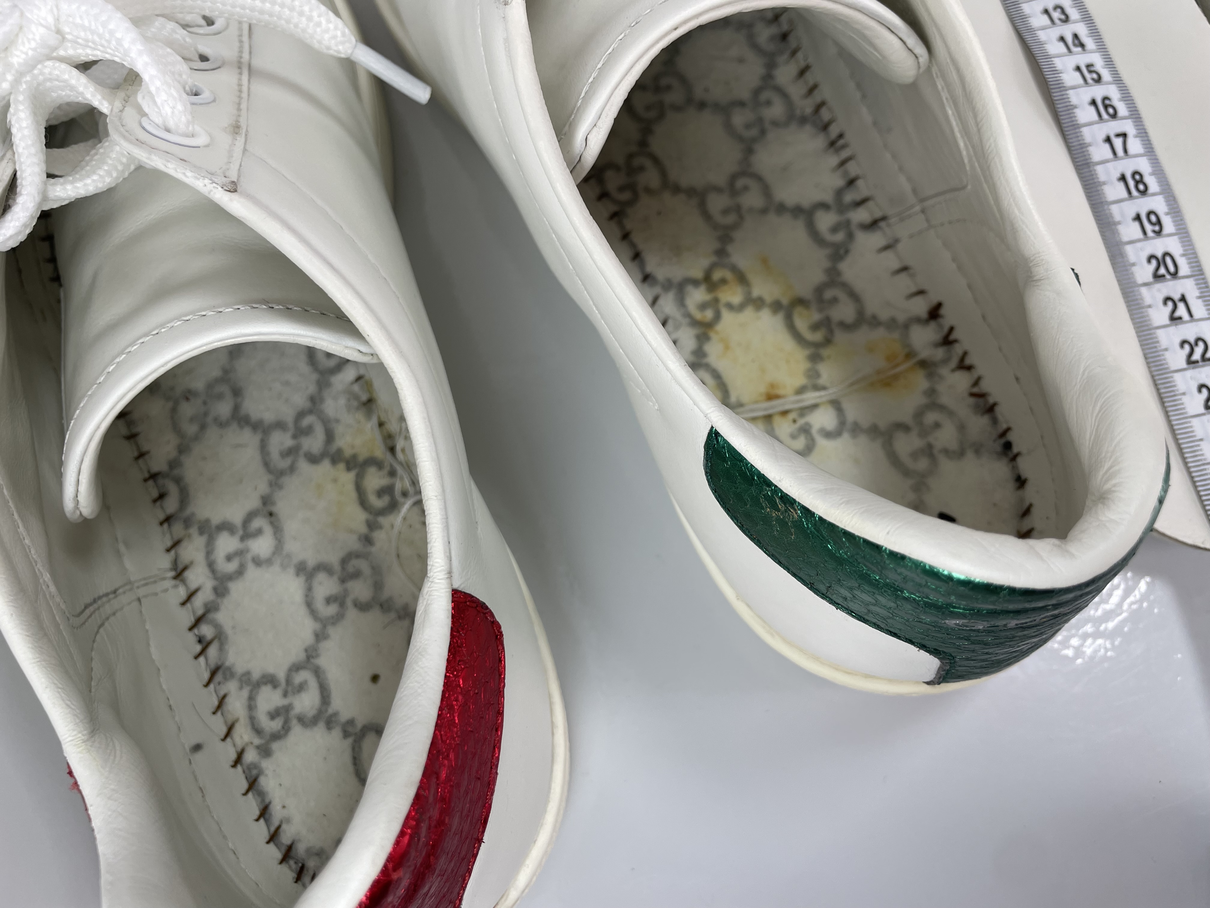 Luxury Gucci Ace Bee White photo 10