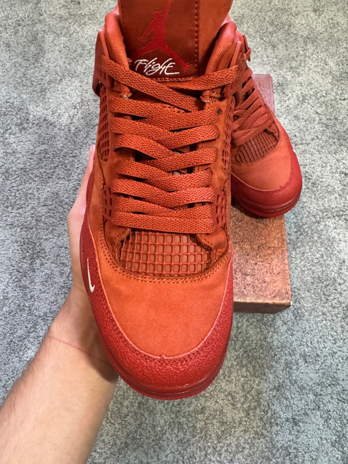 Air Jordan x Nigel Sylvester 4 OG 'Brick By Brick' (2025) photo 3