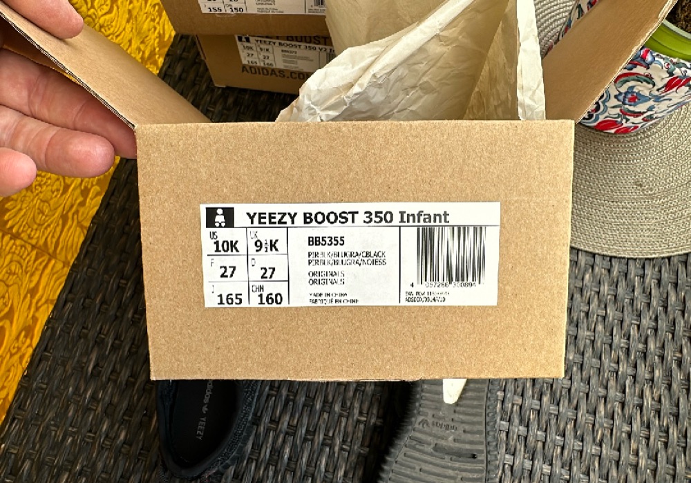 Yeezy Boost 350 Baby Kids Pirate Black Infant (I) photo 7