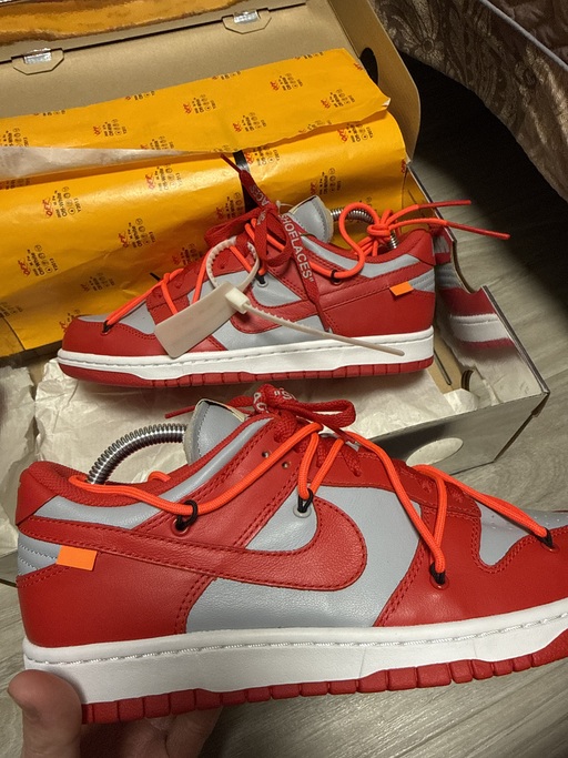 Nike x Off White Dunk Low 'University Red' (2019)