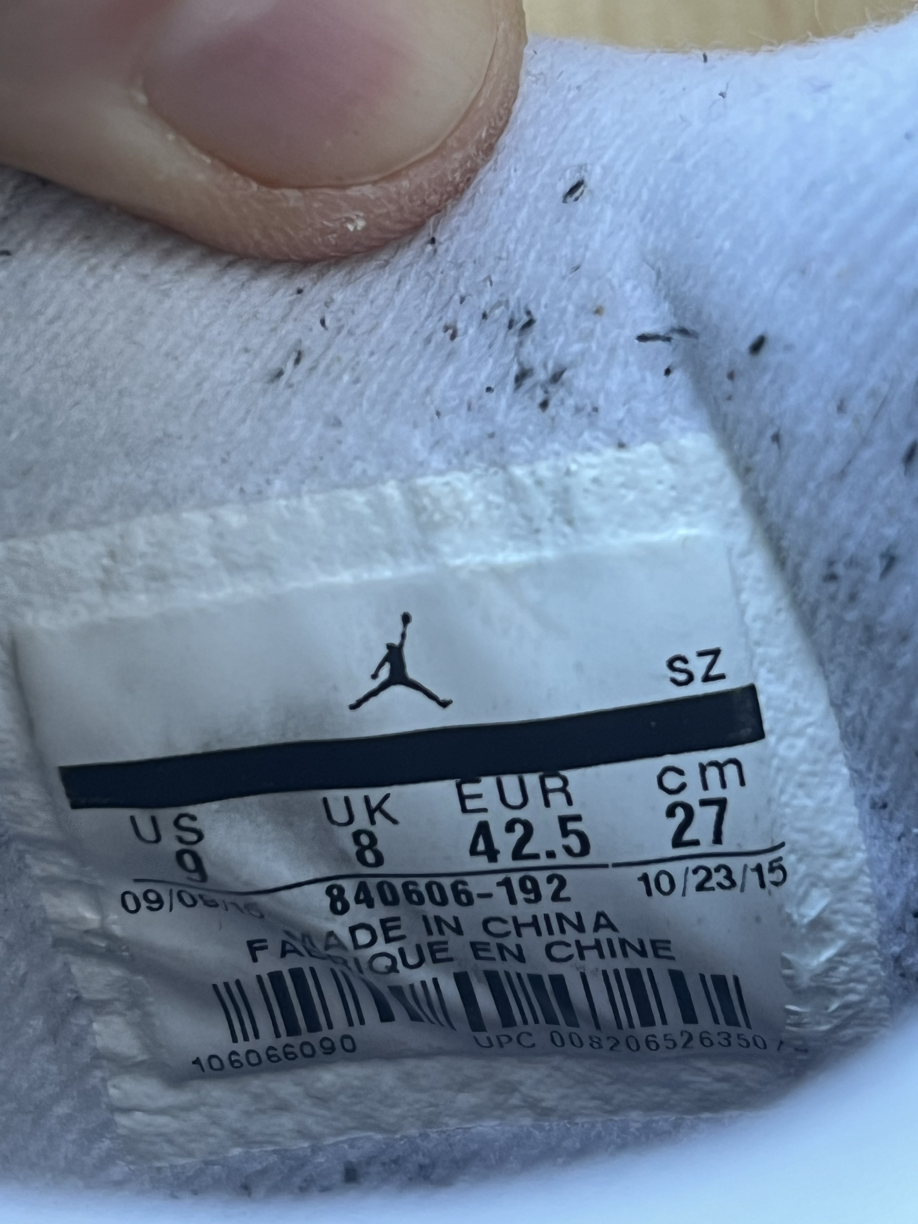 Air Jordan 4 Retro White Cement (2016) photo 6