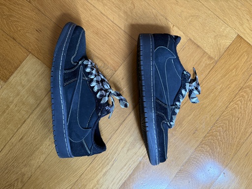 Air Jordan x Travis Scott 1 Low OG 'Black Phantom' (2022)