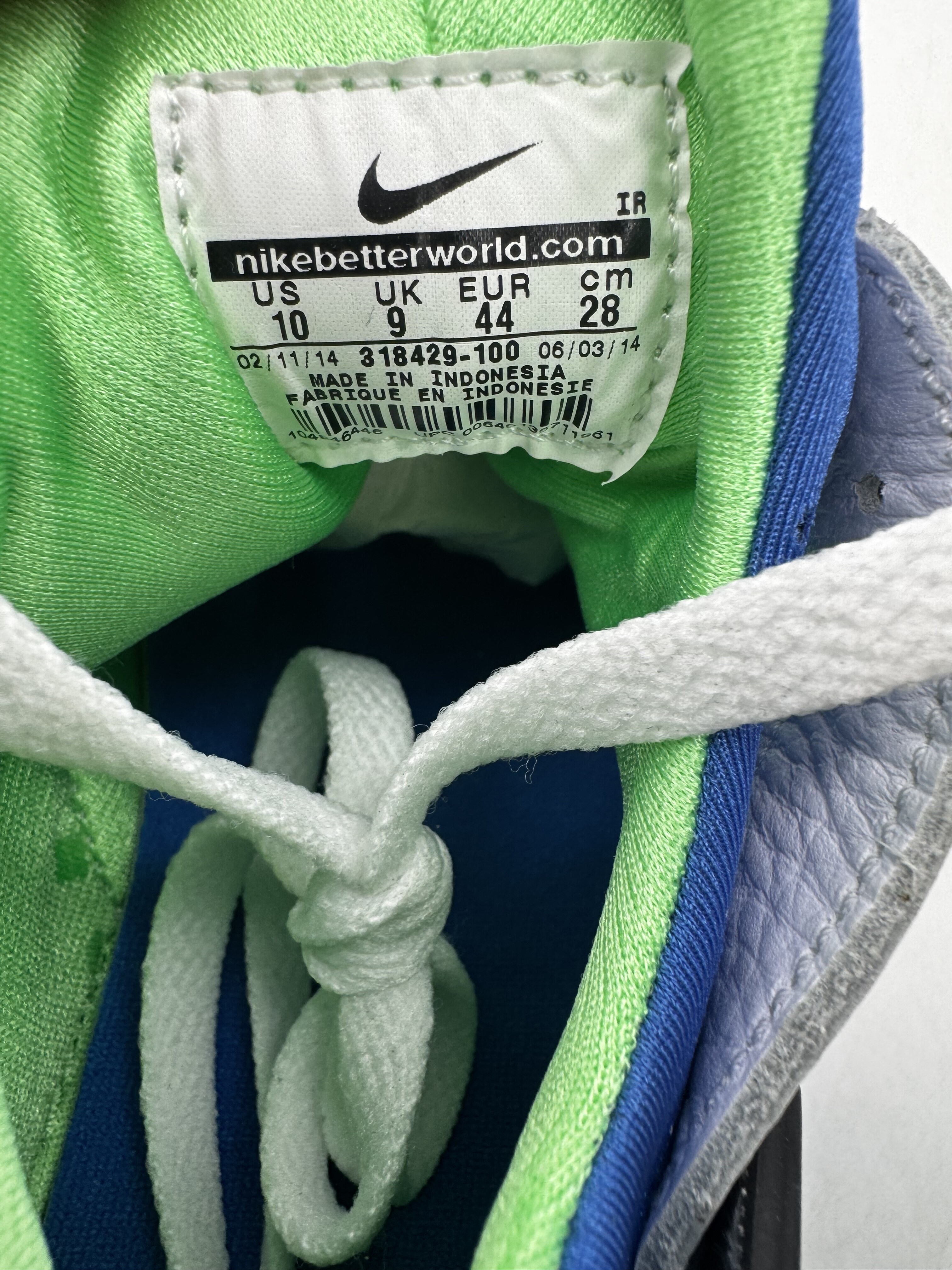 Nike Air Huarache Scream Green (2014) photo 6