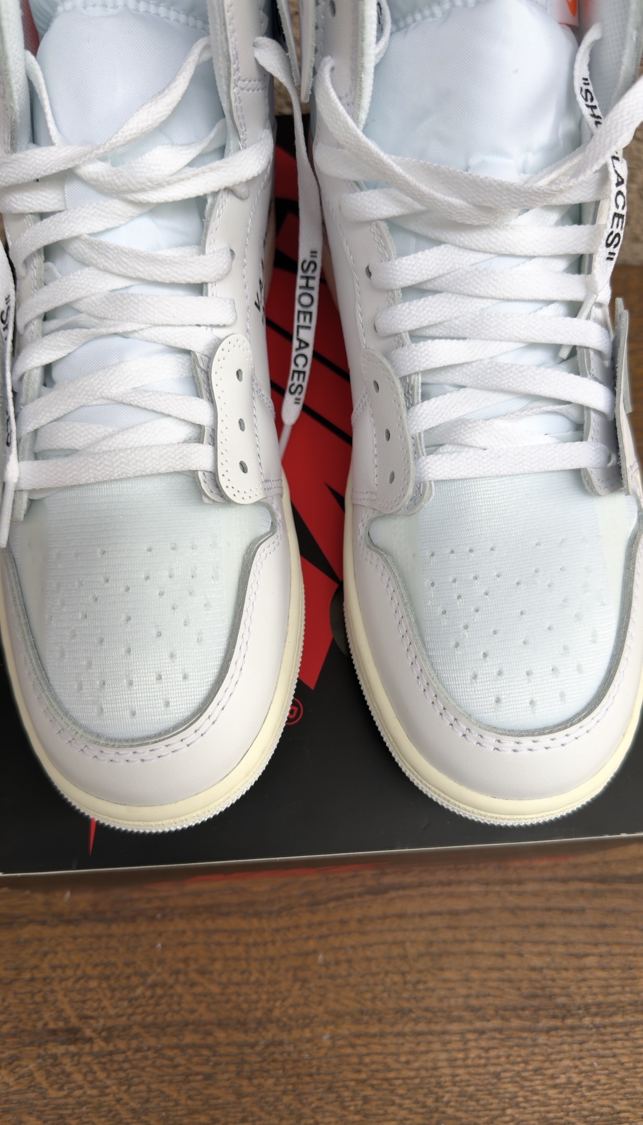 Air Jordan x Virgil Abloh Archive 1 High OG 'Alaska' (2026) photo 6