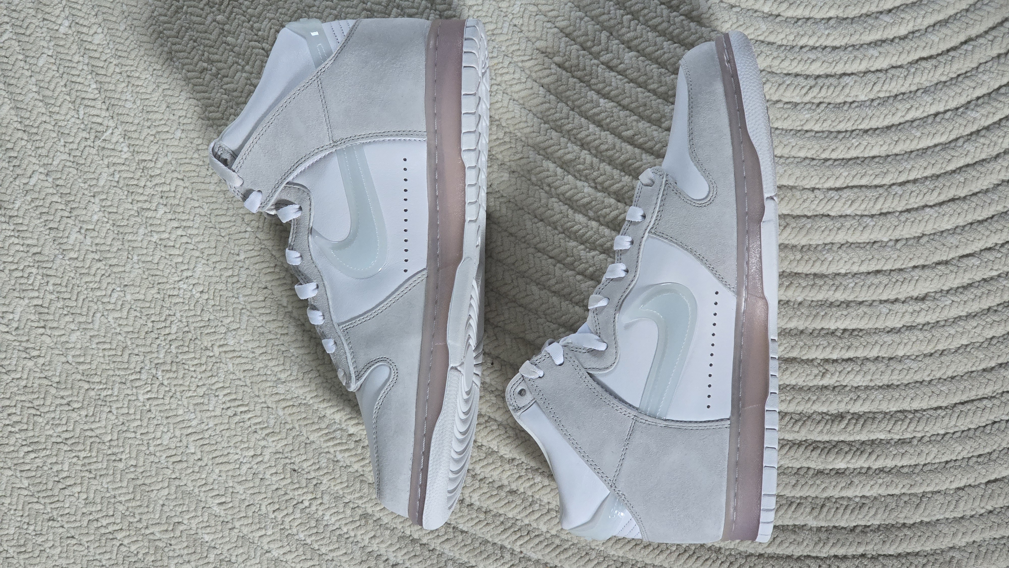 Nike Dunk High Slam Jam White Pure Platinum (2020) photo 2