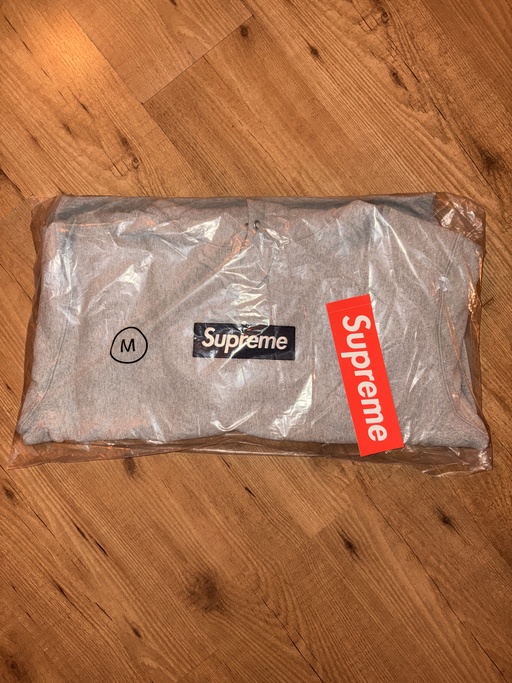 Supreme Box Logo Hooded Sweatshirt 'Heather Grey' (FW25)