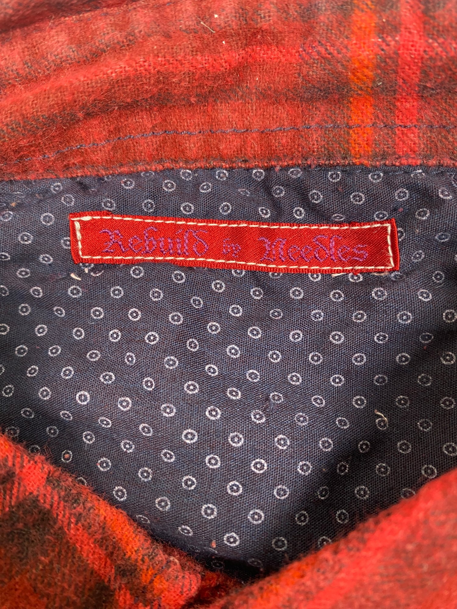 Rebuild by Needles 7 Cuts Flannel Shirt photo 7