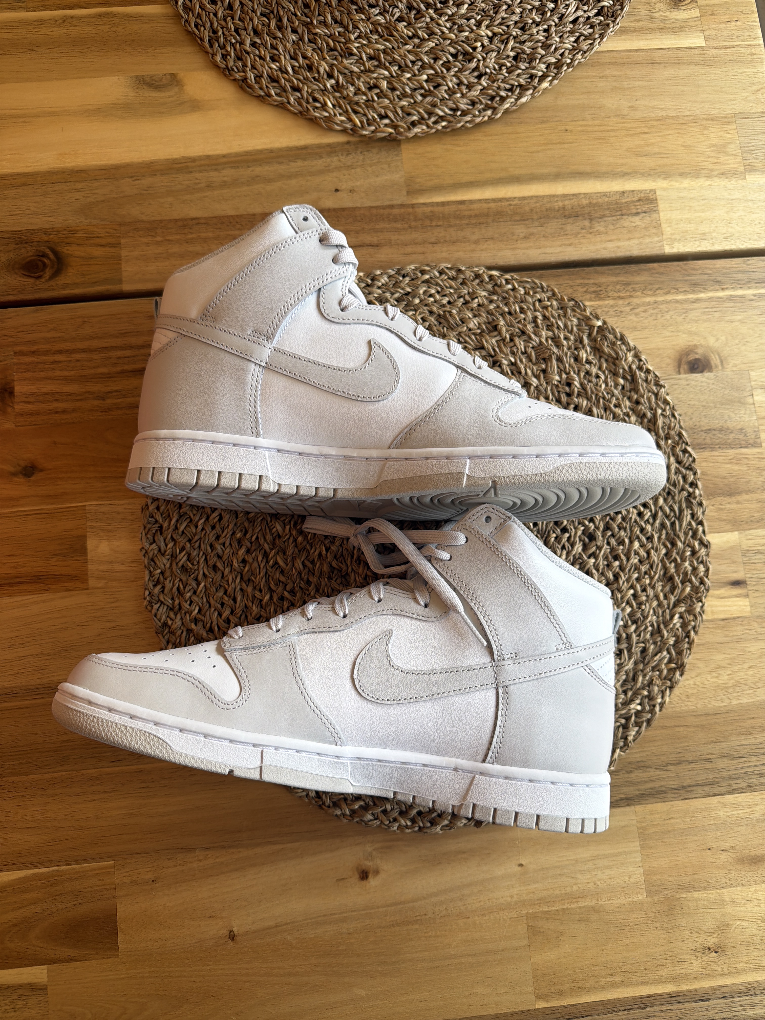 Nike Dunk High 'White Vast Grey' (2021) photo 2