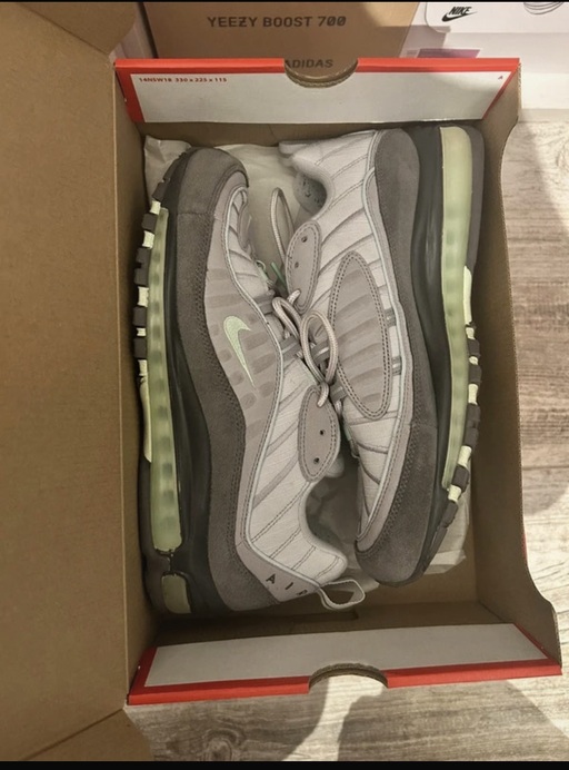 Nike Air Max 98 Vast Grey Fresh Mint