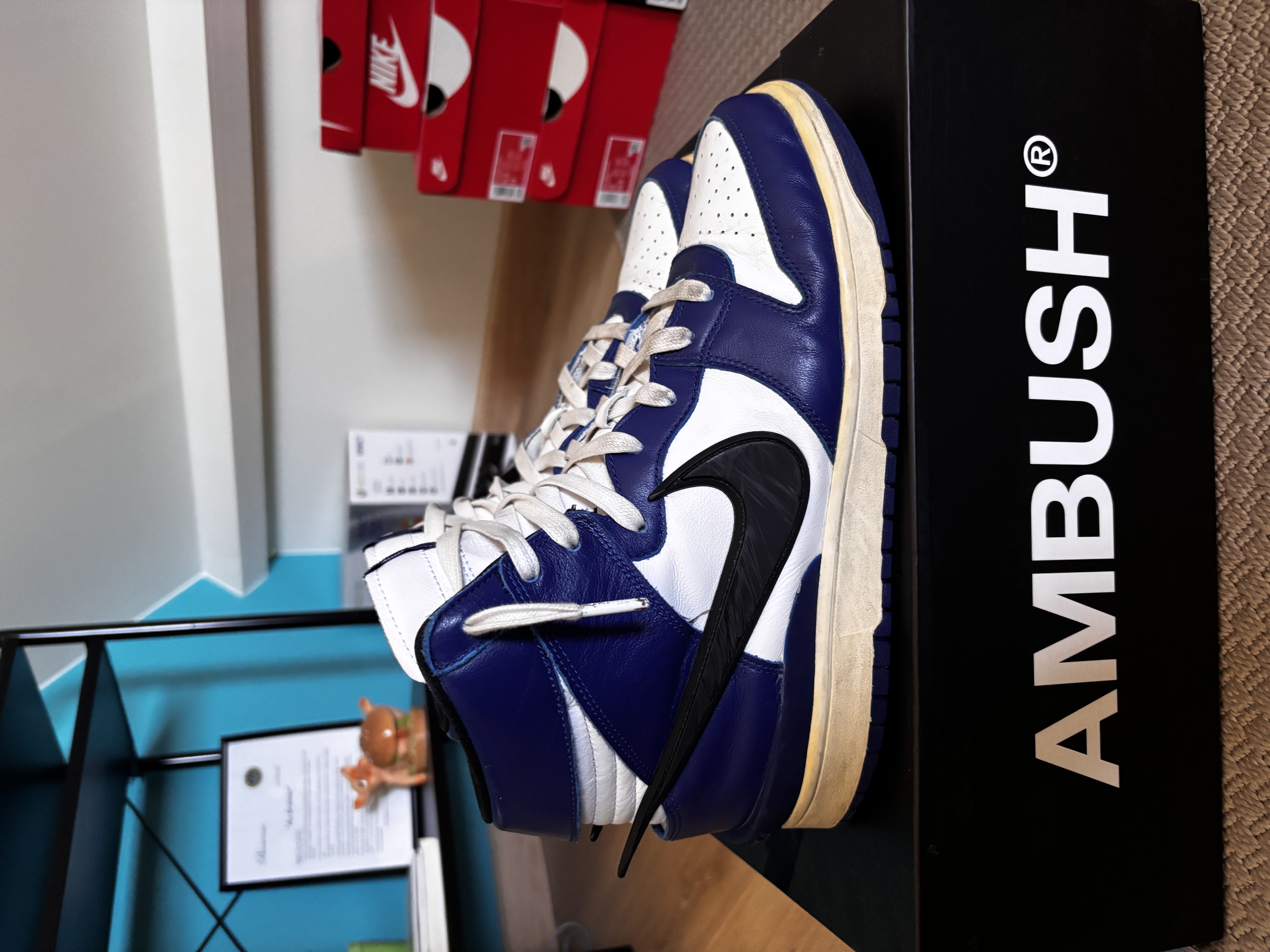 Nike x Ambush Dunk High 'Deep Royal Blue' (2021) photo 2