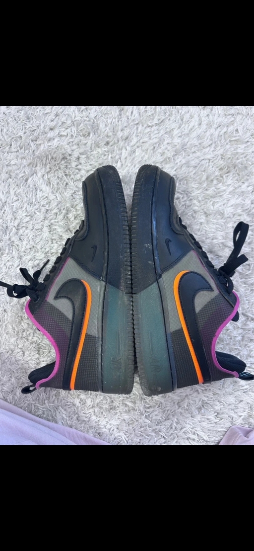 Nike Air Force 1 React Black Neon (2022)