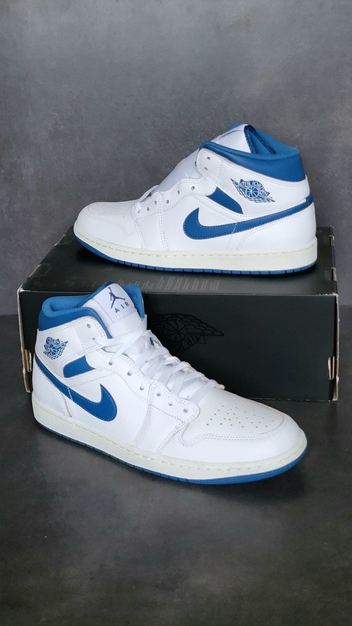 Air Jordan 1 Mid 'Industrial Blue' (2024)