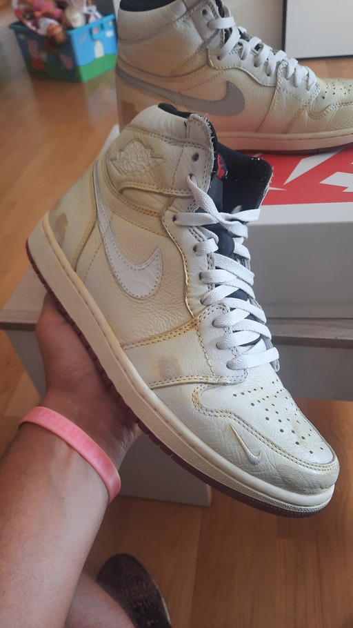 Air Jordan x Nigel Sylvester 1 High OG 'Sail' (2018)