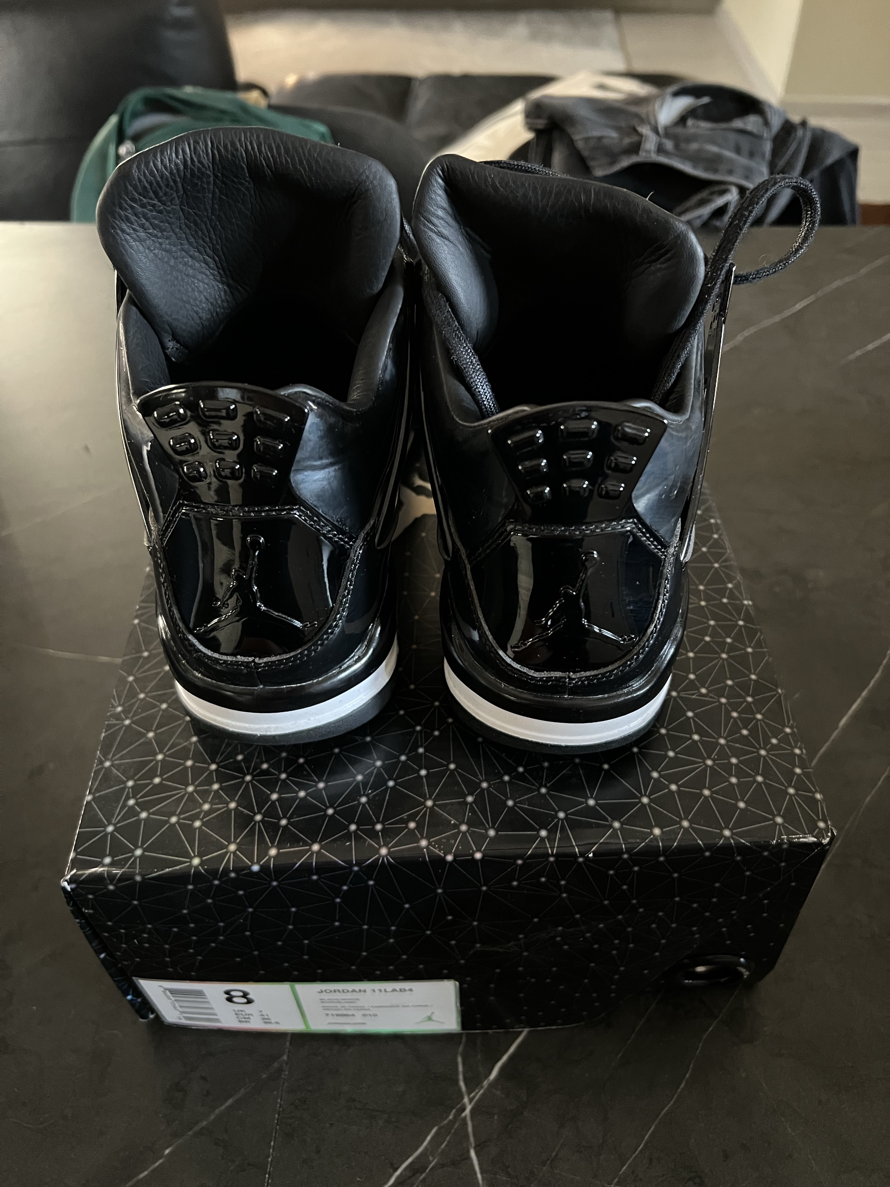 Air Jordan 4 Retro '11Lab4 Black' (2015) photo 4