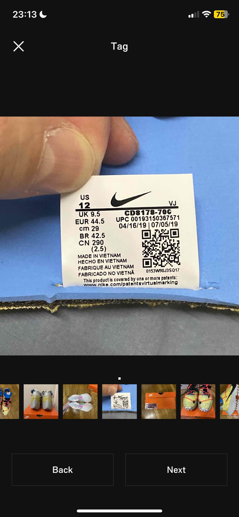 Nike x Off-White Zoom Vapor WMNS 'Street Yellow' (2019) photo 6