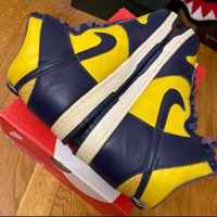 Nike Dunk High 'Michigan' (2020) photo 10
