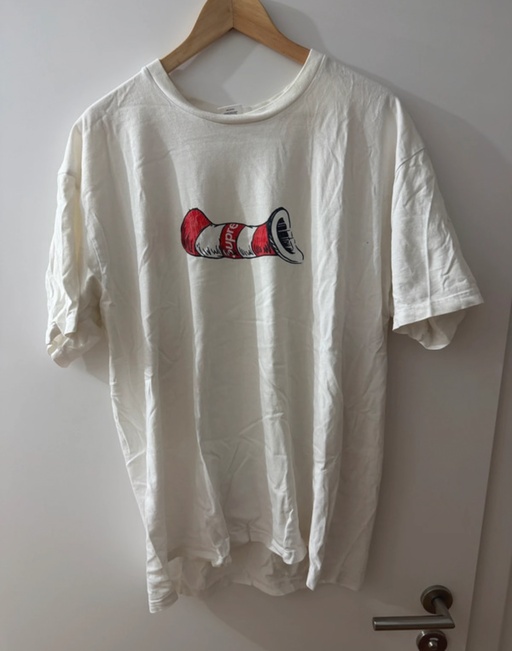 Supreme Cat in the Hat T-Shirt Tee Navy (FW18)